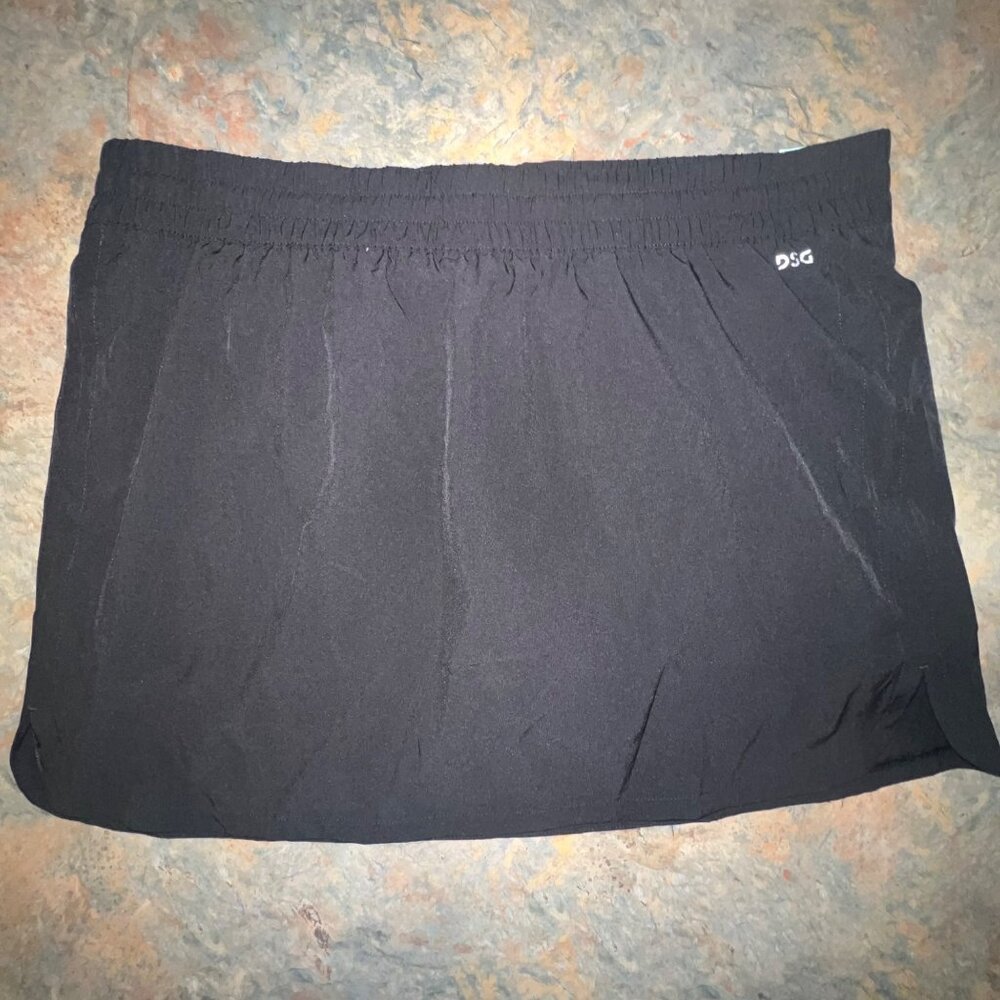 DSG Black Mini Skort Athletic